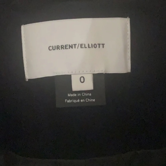 Current Elliott Women's corduroy Show Coat Blazer Size 0 - Picture 5 of 6